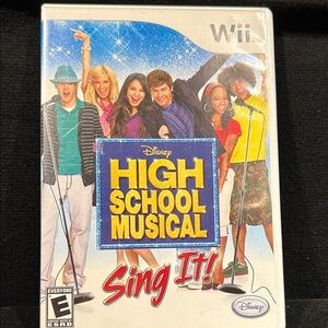 Disney High School Musical Sing It! for Wii - Red, Blue, Yellow